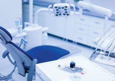 Interior of Dental Arts on the Square